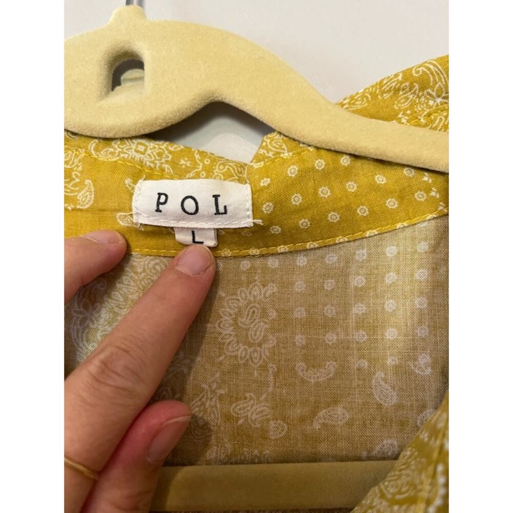 Pol Womens Patchwork Tunic Top - image 2